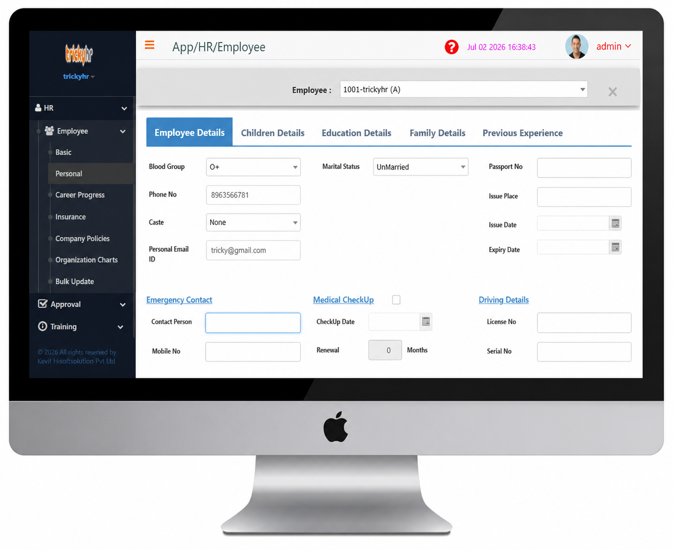 Employee Personal